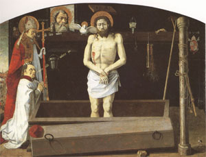 The man of Sorrows Standing in the Tomb (mk05)